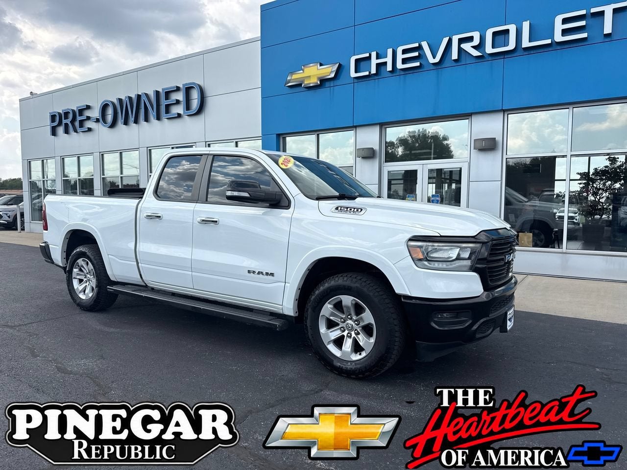 2020 RAM 1500 Laramie Quad Cab 4x4 6'4" Box