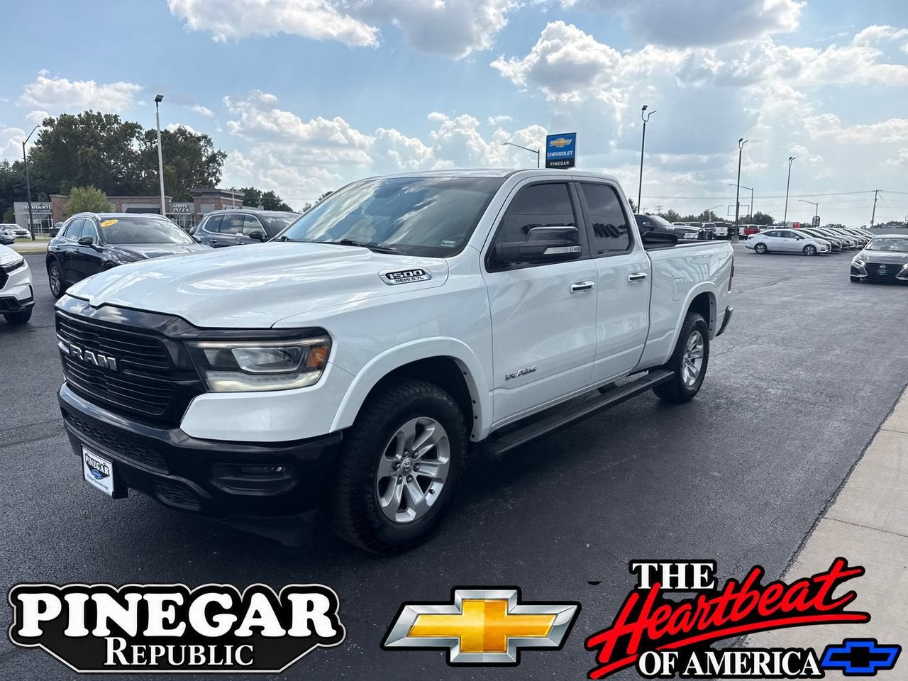 2020 RAM 1500 Laramie Quad Cab 4x4 6'4" Box