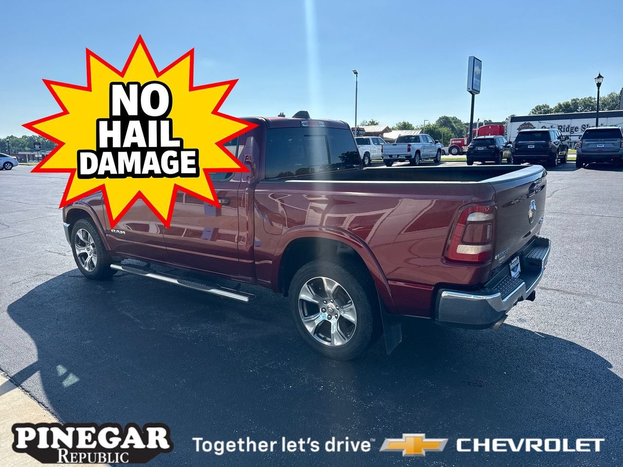 2021 RAM 1500 Laramie Crew Cab 4x4 5'7" Box