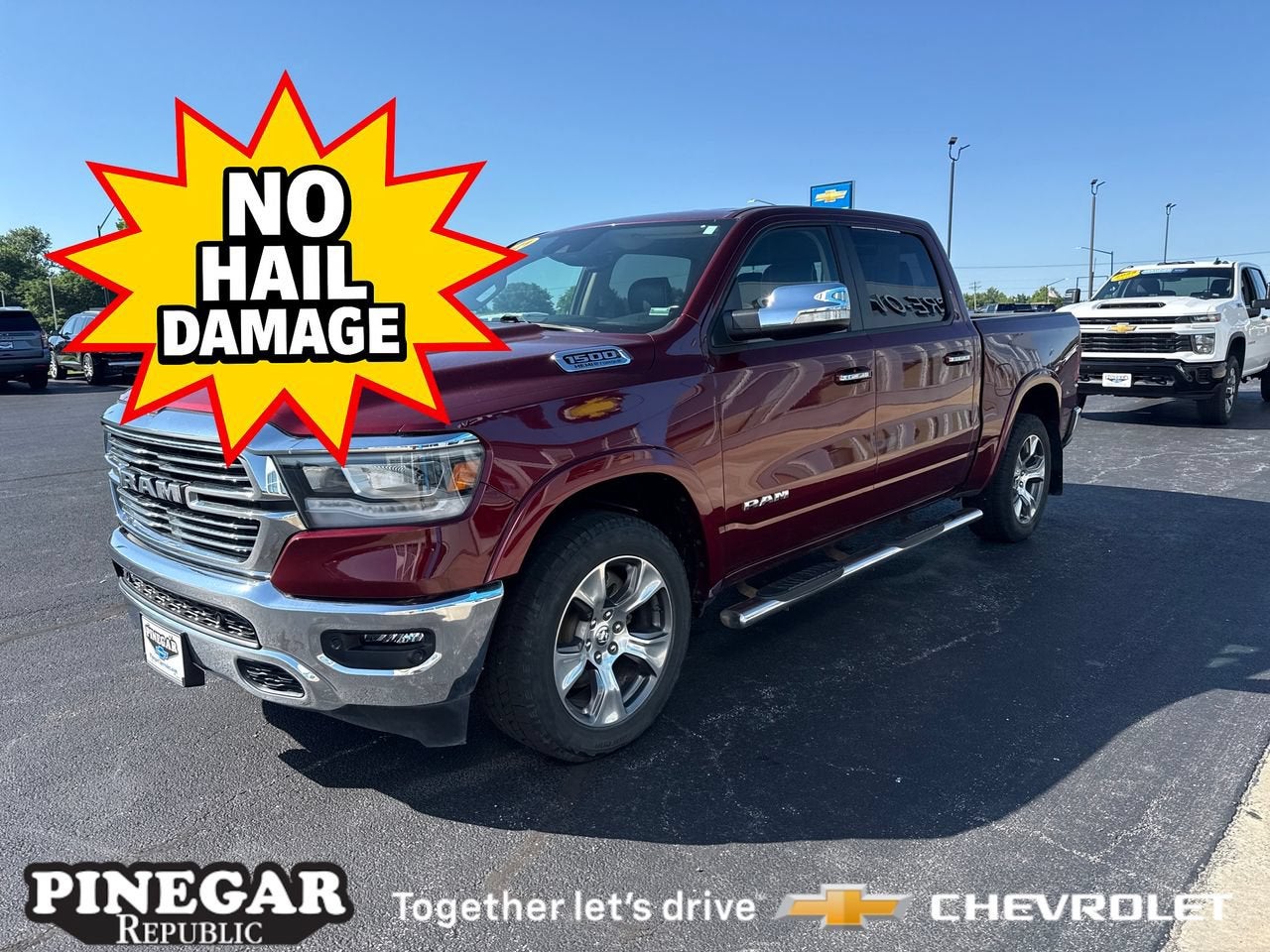 2021 RAM 1500 Laramie Crew Cab 4x4 5'7" Box