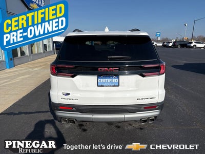 2025 GMC Acadia Elevation